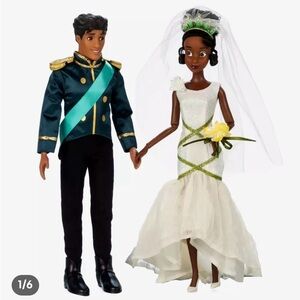 New in Box Tiana and Naveen Wedding Doll Set – The Princess and The Frog